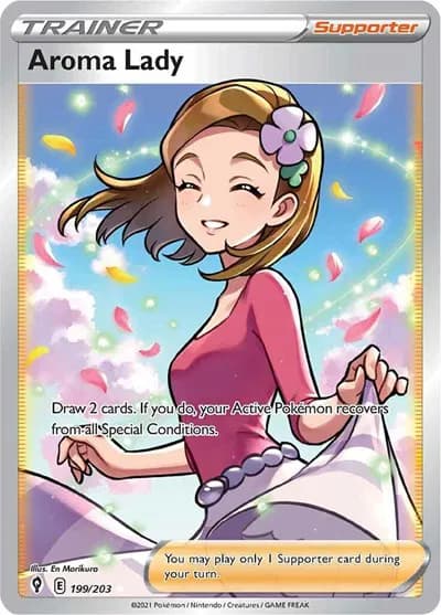 Aroma Lady (Full Art) Pokemon card