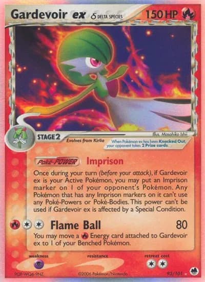 Gardevoir ex (Delta Species) Pokemon card