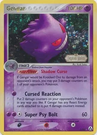 Gengar Pokemon card
