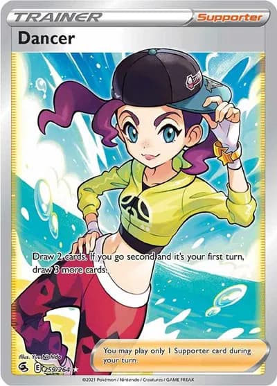 Dancer (Full Art) Pokemon card