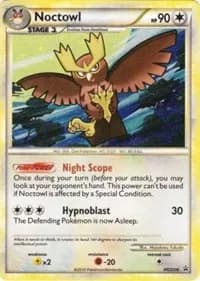 Noctowl Pokemon card