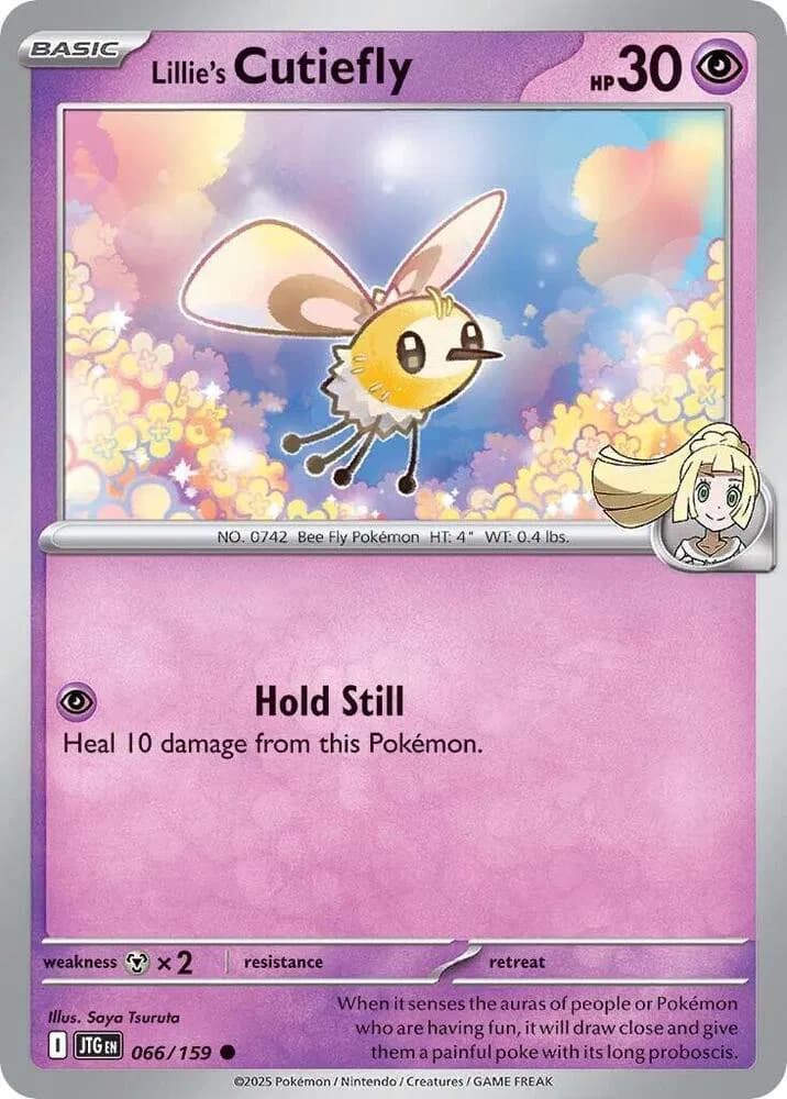 Lillie's Cutiefly Pokemon card