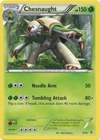 Chesnaught Pokemon card