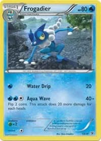 Frogadier Pokemon card