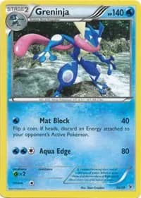 Greninja Pokemon card