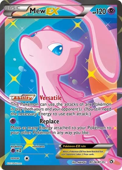 Mew EX (Full Art) Pokemon card