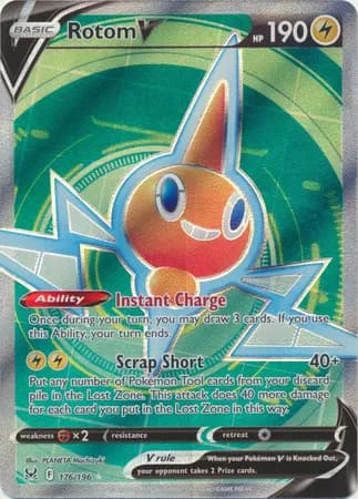 Rotom V (Full Art) Pokemon card