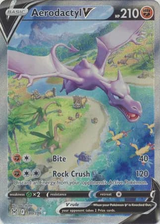 Aerodactyl V (Alternate Full Art) Pokemon card
