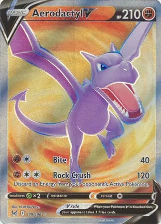 Aerodactyl V (Full Art) Pokemon card