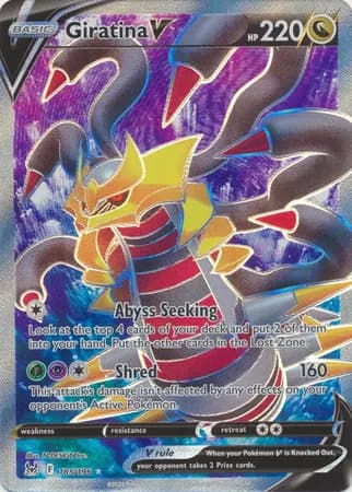 Giratina V (Full Art) Pokemon card