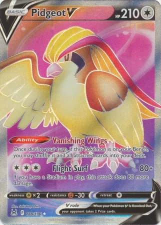 Pidgeot V (Full Art) Pokemon card