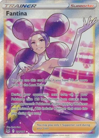 Fantina (Full Art) Pokemon card