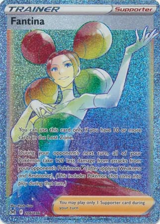 Fantina (Secret) Pokemon card