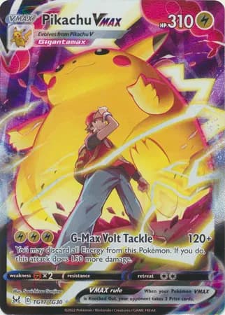 Pikachu VMAX Pokemon card