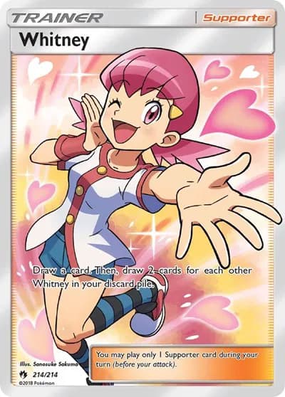 Whitney (Full Art) Pokemon card