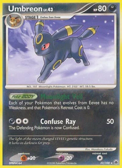 Umbreon Pokemon card