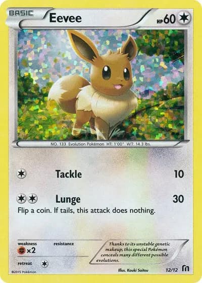 Eevee Pokemon card