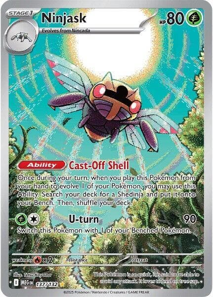 Ninjask Pokemon card