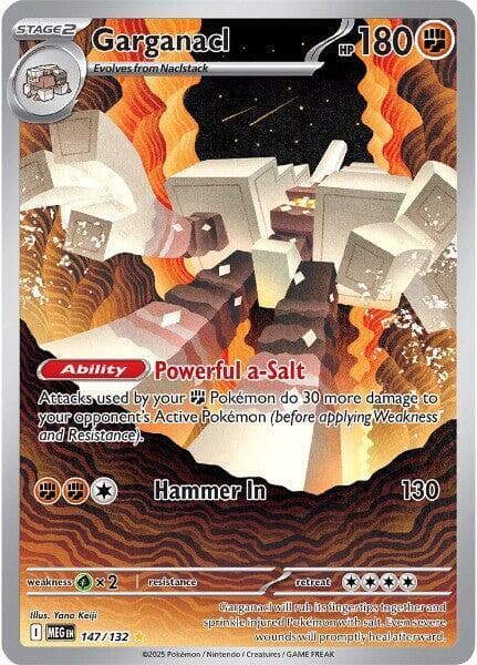 Garganacl Pokemon card