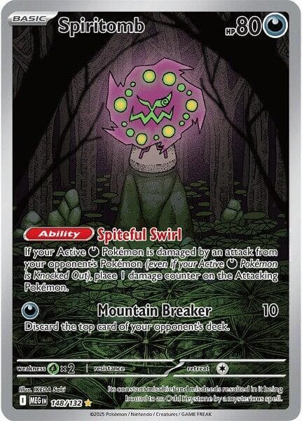 Spiritomb Pokemon card