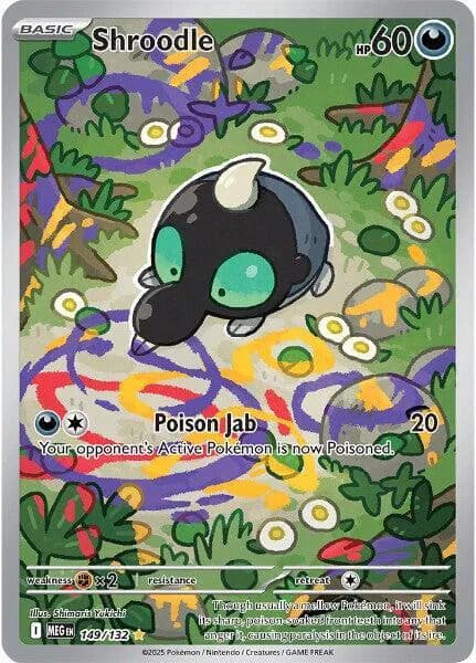 Shroodle Pokemon card