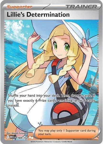 Lillie's Determination Pokemon card