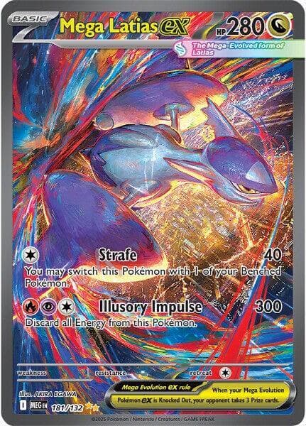 Mega Latias ex Pokemon card