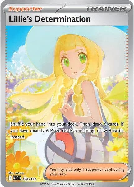 Lillie's Determination Pokemon card