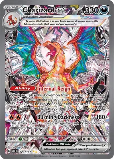 Charizard ex Pokemon card