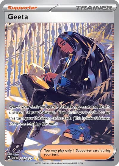 Geeta Pokemon card