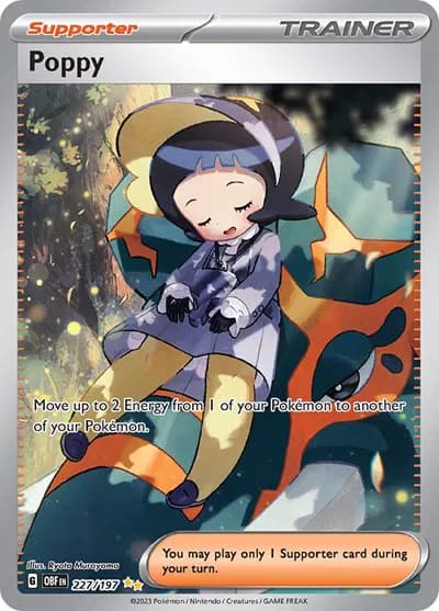 Poppy Pokemon card