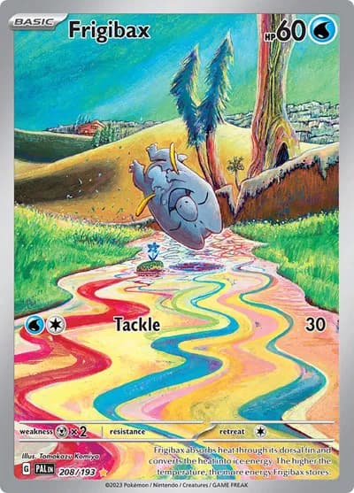 Frigibax Pokemon card