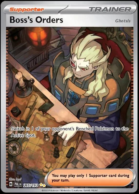 Boss's Orders Pokemon card