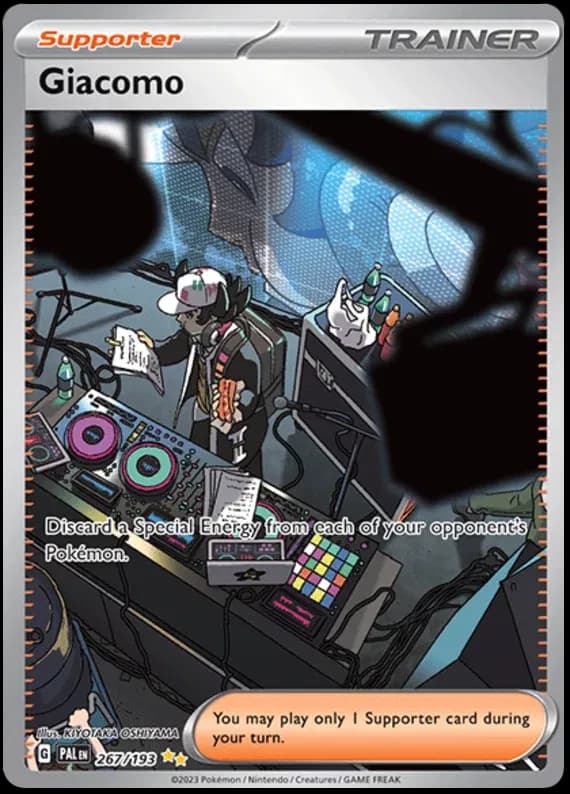 Giacomo Pokemon card