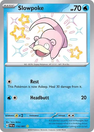 Slowpoke Pokemon card