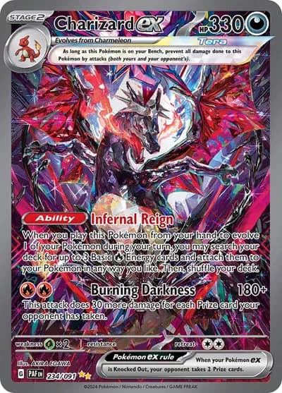 Charizard ex Pokemon card