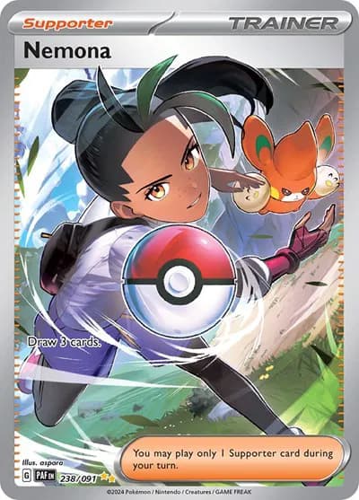 Nemona Pokemon card