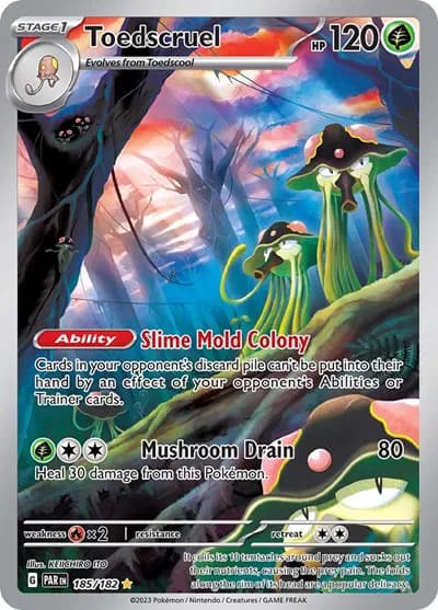 Toedscruel Pokemon card
