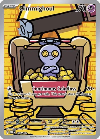 Gimmighoul Pokemon card
