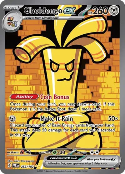 Gholdengo ex Pokemon card