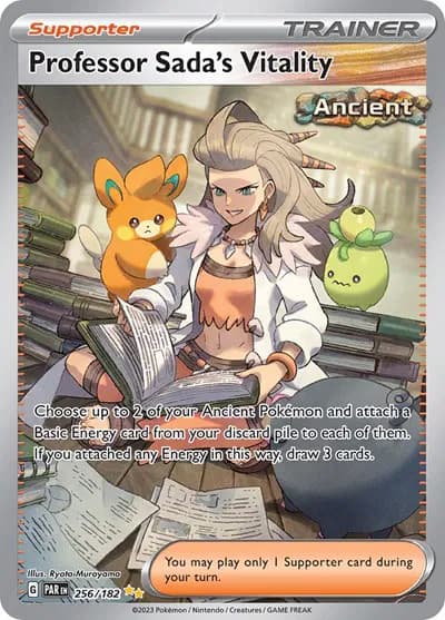 Professor Sada's Vitality Pokemon card