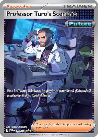Professor Turo's Scenario Pokemon card