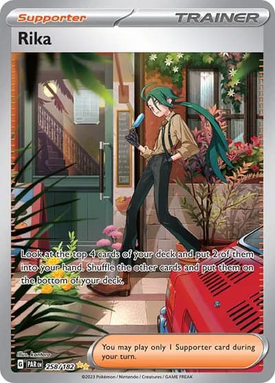 Rika Pokemon card