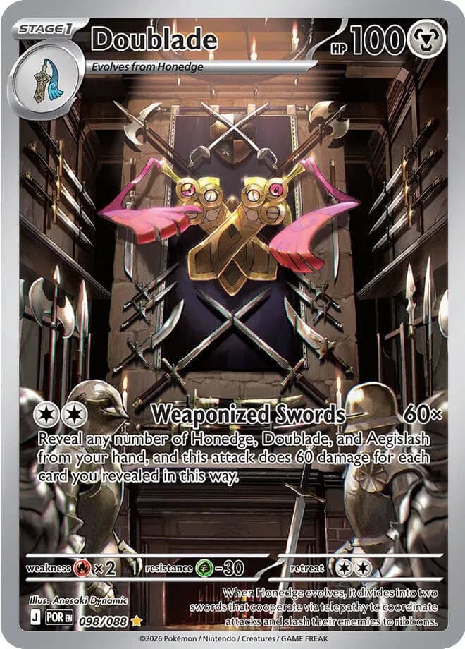 Doublade Pokemon card