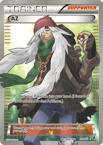 AZ (117 Full Art) Pokemon card
