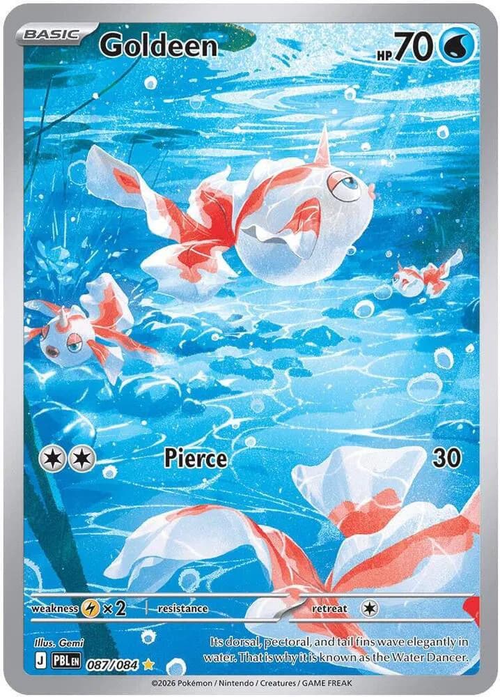 Goldeen - 087/084 Pokemon card