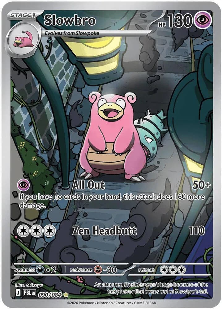 Slowbro - 090/084 Pokemon card