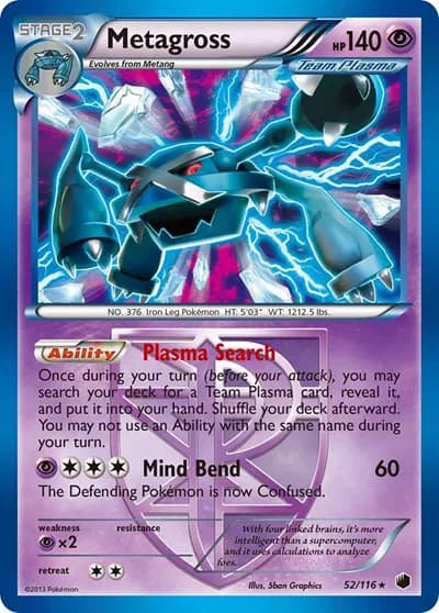 Metagross (Team Plasma) Pokemon card