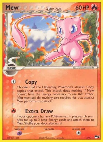 Mew (Delta Species) Pokemon card