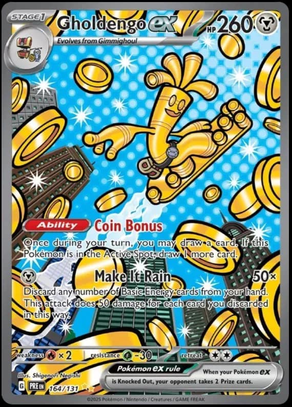 Gholdengo ex Pokemon card